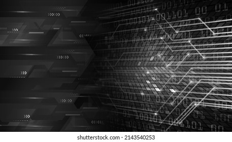 cyber circuit future technology concept background