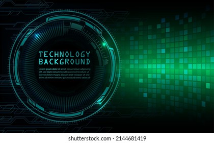 cyber circuit future technology concept background. text