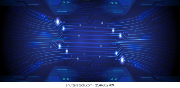 cyber circuit future technology concept background