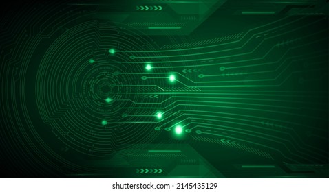 cyber circuit future technology concept background