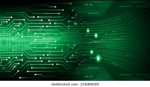 cyber circuit future technology concept background