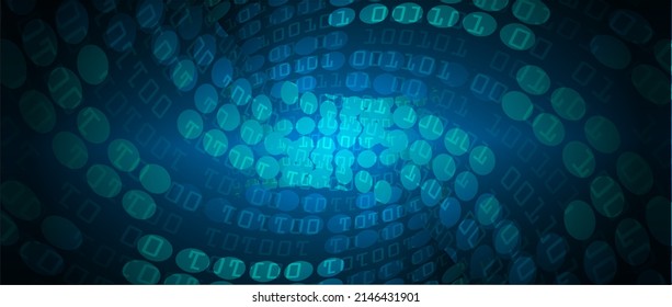fondo de concepto de tecnología futura de circuito cibernético