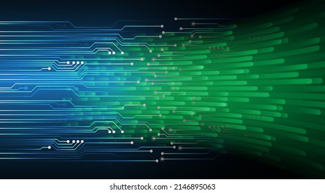 fondo de concepto de tecnología futura de circuito cibernético