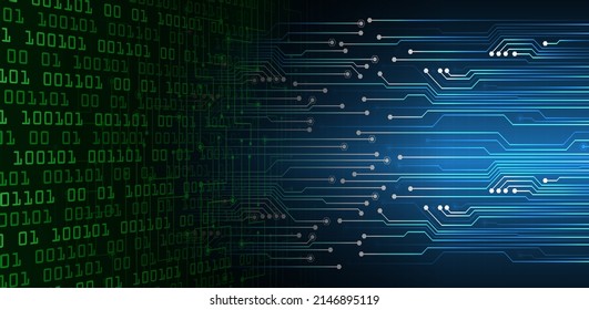 cyber circuit future technology concept background