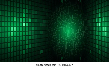 cyber circuit future technology concept background