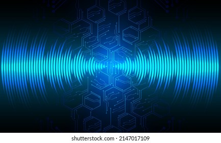 cyber circuit future technology concept background