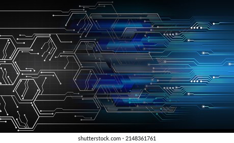 Cyberkreis-Technologie-Zukunftskonzept-Hintergrund
