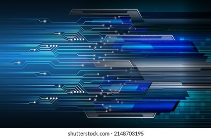 cyber circuit future technology concept background