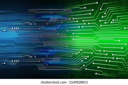 cyber circuit future technology concept background