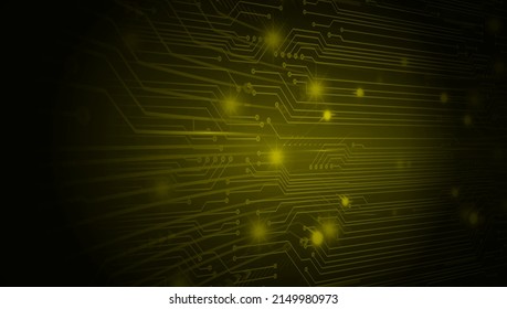 cyber circuit future technology concept background