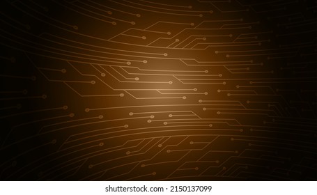 fondo de concepto de tecnología futura de circuito cibernético