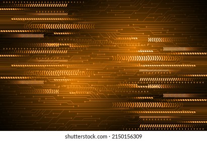 fondo de concepto de tecnología futura de circuito cibernético