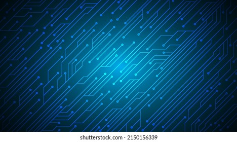 cyber circuit future technology concept background