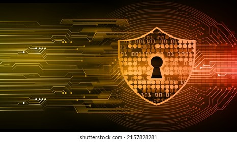 fondo de concepto de tecnología futura de circuito cibernético