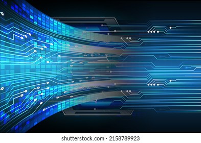 cyber circuit future technology concept background