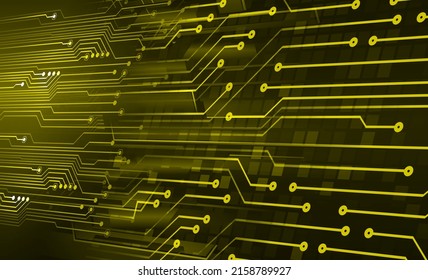 cyber circuit future technology concept background