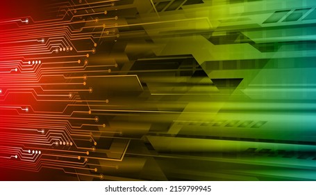 cyber circuit future technology concept background