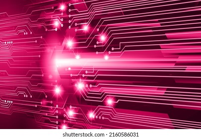 fondo de concepto de tecnología futura de circuito cibernético