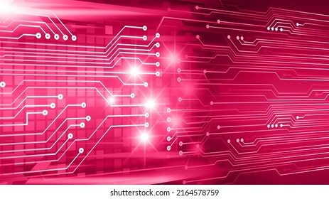 cyber circuit future technology concept background