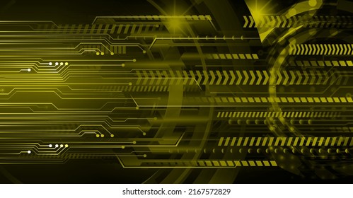 cyber circuit future technology concept background