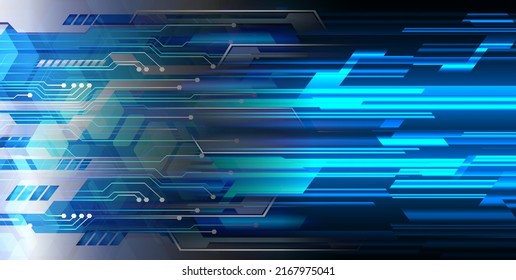 cyber circuit future technology concept background