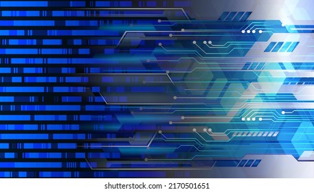 cyber circuit future technology concept background
