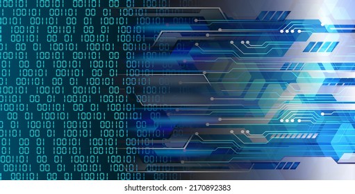cyber circuit future technology concept background