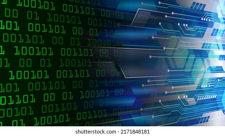 Cyberkreis-Technologie-Zukunftskonzept-Hintergrund