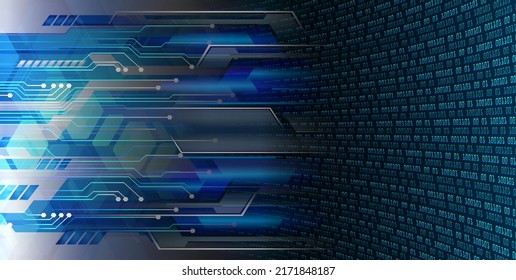 cyber circuit future technology concept background