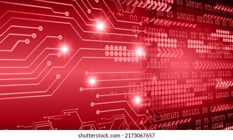 cyber circuit future technology concept background