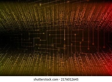cyber circuit future technology concept background