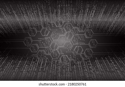 cyber circuit future technology concept background