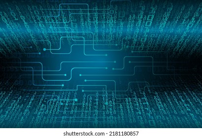 Cyberkreis-Technologie-Zukunftskonzept-Hintergrund