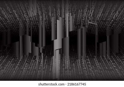 cyber circuit future technology concept background