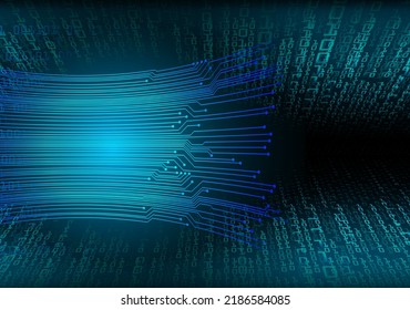 fondo de concepto de tecnología futura de circuito cibernético
