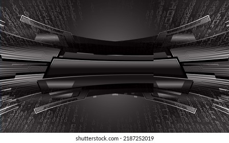 cyber circuit future technology concept background