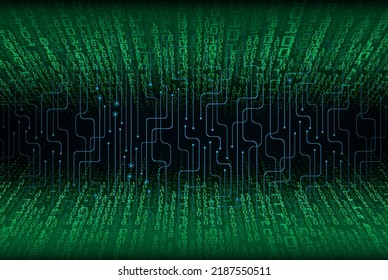 fondo de concepto de tecnología futura de circuito cibernético