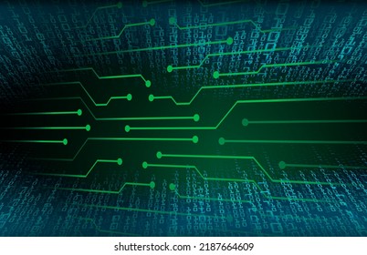 cyber circuit future technology concept background