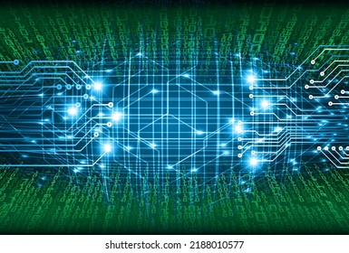 cyber circuit future technology concept background