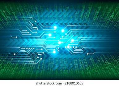 cyber circuit future technology concept background