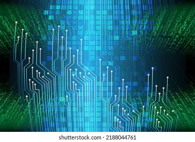 cyber circuit future technology concept background