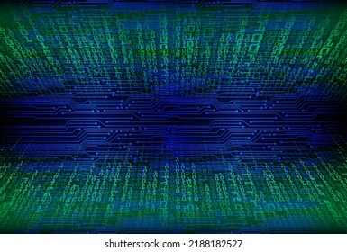 fondo de concepto de tecnología futura de circuito cibernético