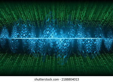 cyber circuit future technology concept background