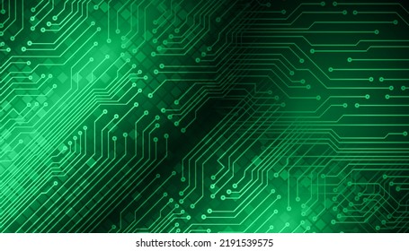 fondo de concepto de tecnología futura de circuito cibernético