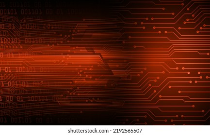 cyber circuit future technology concept background