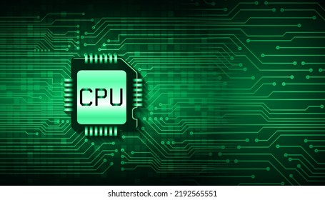 fondo de concepto de tecnología futura de circuito cibernético