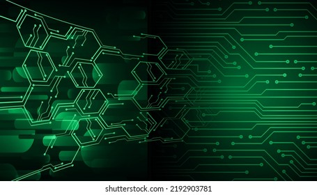 cyber circuit future technology concept background