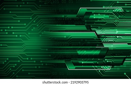 fondo de concepto de tecnología futura de circuito cibernético