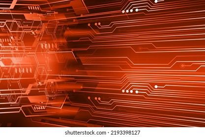 Cyberkreis-Technologie-Zukunftskonzept-Hintergrund