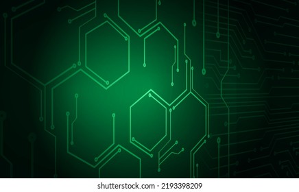 cyber circuit future technology concept background